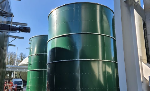 Réservoir de stockage d\'eau potable et de process à Winchester