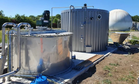 Nouvelle unité de méthanisation à Locminé